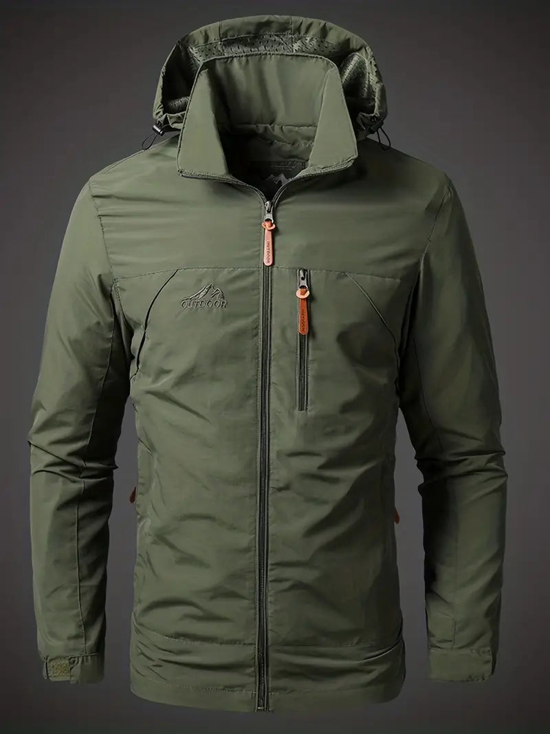 Vand- og Vindtæt Herre Outdoor Jakke til Eventyr