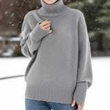 Cashmere Dame Rullekrave - Luksuriøs Varme og Stilfuldt Design