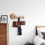 ElegantEntry - Træ Piano Knagerække