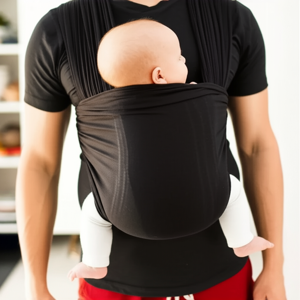 CozyCarry – Baby-Trage-T-Shirt für Eltern