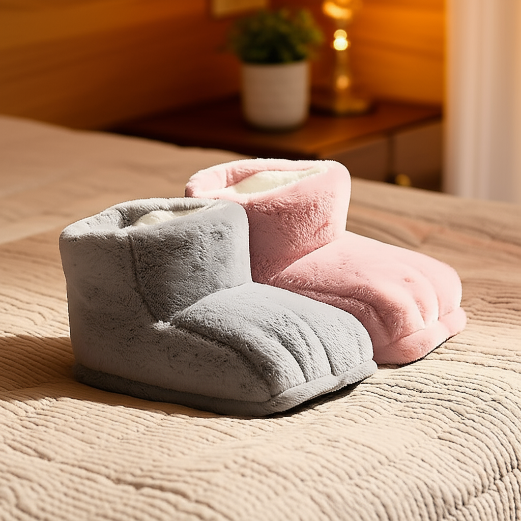 WarmFeet - Trådløs Elektrisk Fodvarmer med 3 Varmeindstillinger