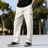 Herre joggingbukser med lige pasform – komfortable og stilfulde