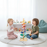 Interaktivt Regnbue Lydtræ – Trælegetøj Til Sanser Og Læring