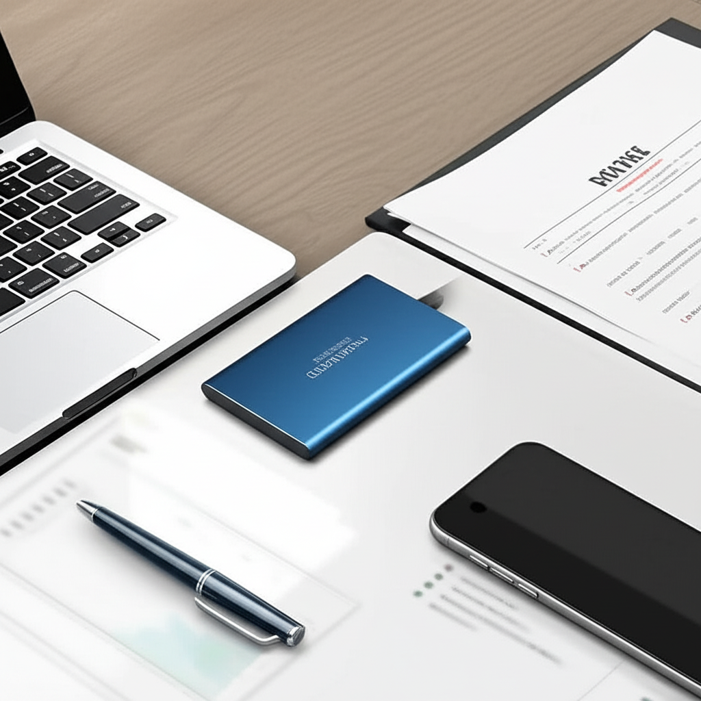 Ekstern SSD 128TB – USB-C, kompakt og hurtig lagring