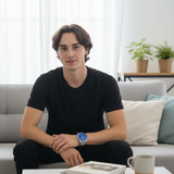 Smartwatch med Gratis Skærmbeskytter og Vandtæt Design