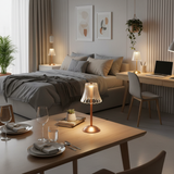 RadiantGlow - Trådløs Bordlampe